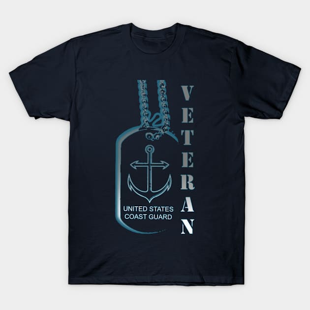 UNITED STATES Coast Guard Veteran-Veterans day T-Shirt by KrasiStaleva